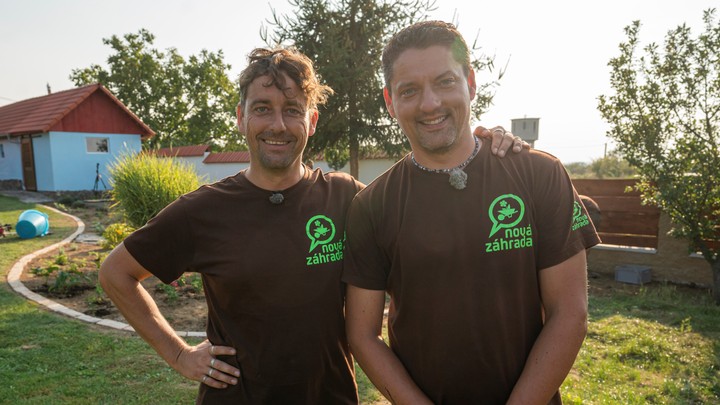 Nová záhrada - František Laššák a Martin Čurda